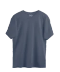welcome to jungle oversized tshirt navy blue back